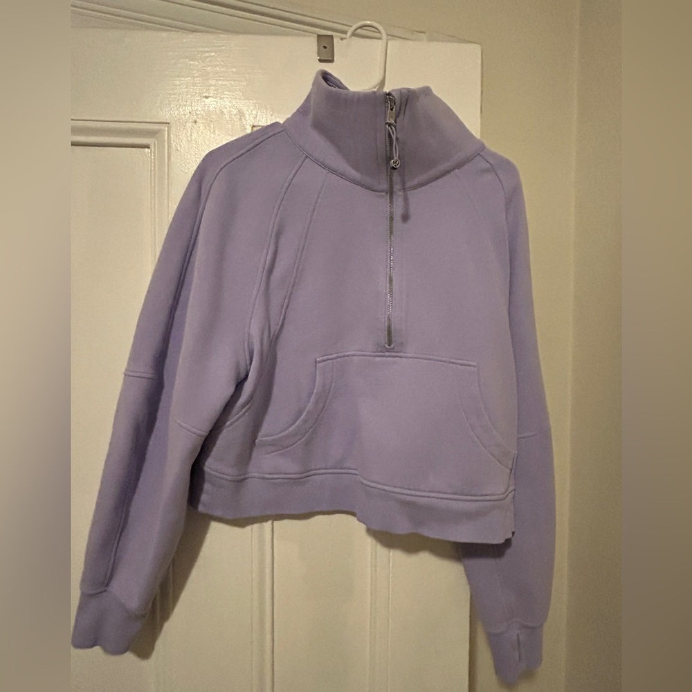 Lululemon quarter zip scuba